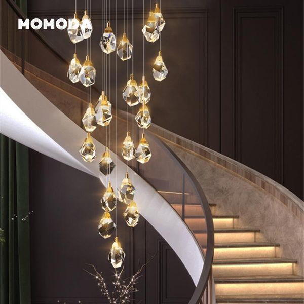 chandeliers luxury led crystal modern diamond stainless steel prism hanging lights fixture bedroom living room staircase lamps
chandeliers luxury led crystal modern diamond stainless steel prism hanging lights fixture bedroom living room staircase lamps