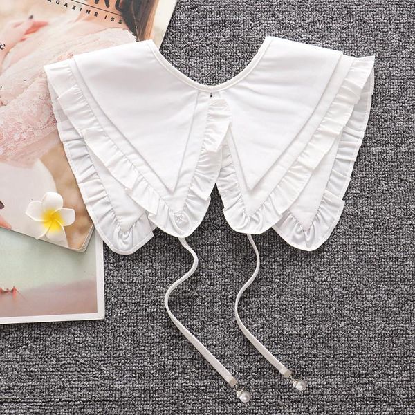 bow ties sitonjwly women bowknots double layer fake collar shawl shirt detachable collars female removable doll lapel false, Black;gray
bow ties sitonjwly women bowknots double layer fake collar shawl shirt detachable collars female removable doll lapel false, Black;gray