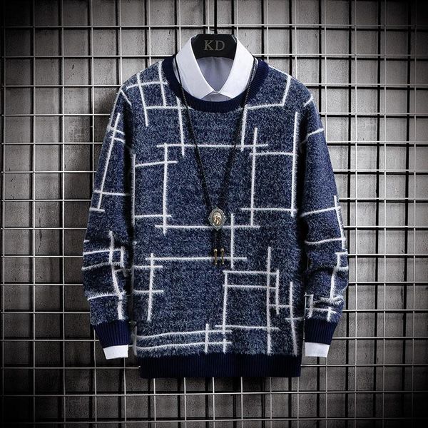 pullovers mens jersey sweater brand men casual striped o-neck slim sweater men 2021 autumn winter fashion printed knitwear shirt, White;black
pullovers mens jersey sweater brand men casual striped o-neck slim sweater men 2021 autumn winter fashion printed knitwear shirt, White;black