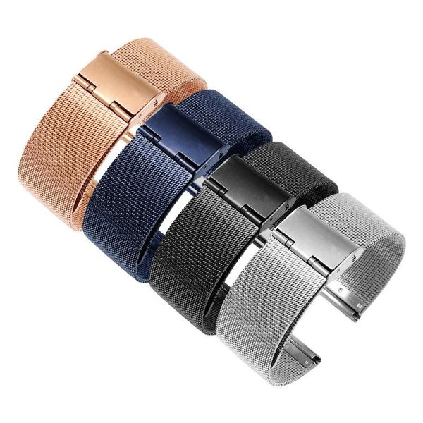 watch bands milan mesh belt men's ladies steel watchband 16mm 20mm 22mm solid stainless, Black;brown
watch bands milan mesh belt men's ladies steel watchband 16mm 20mm 22mm solid stainless, Black;brown