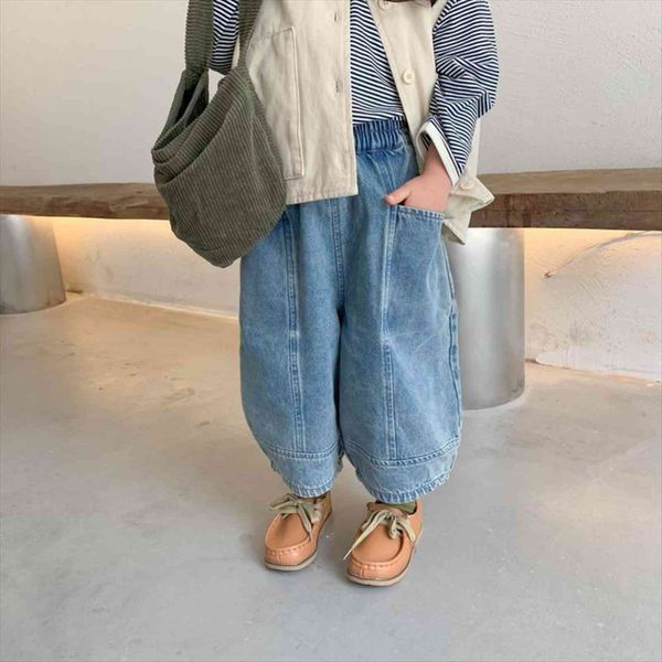 autumn boys and girls oversized denim pants children super big style wide leg jeans 1 6y, Blue
autumn boys and girls oversized denim pants children super big style wide leg jeans 1 6y, Blue