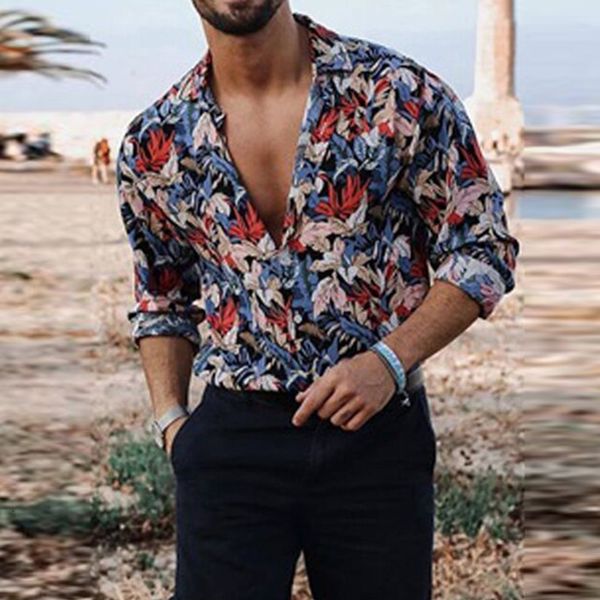 new spring fashion men vintage turn-down collar shirts 2021 casual button long sleeve men's chic pattern printed streetwear 2xl a64p, White;black
new spring fashion men vintage turn-down collar shirts 2021 casual button long sleeve men's chic pattern printed streetwear 2xl a64p, White;black