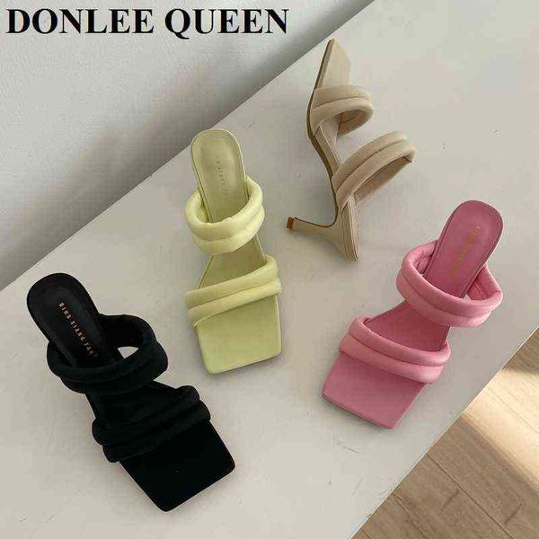 slippers brand slippers women high heel sandal slip on slide outdoor flip flops elegant pleated dress shoe fashion sandalias de muje 220307, Black
slippers brand slippers women high heel sandal slip on slide outdoor flip flops elegant pleated dress shoe fashion sandalias de muje 220307, Black