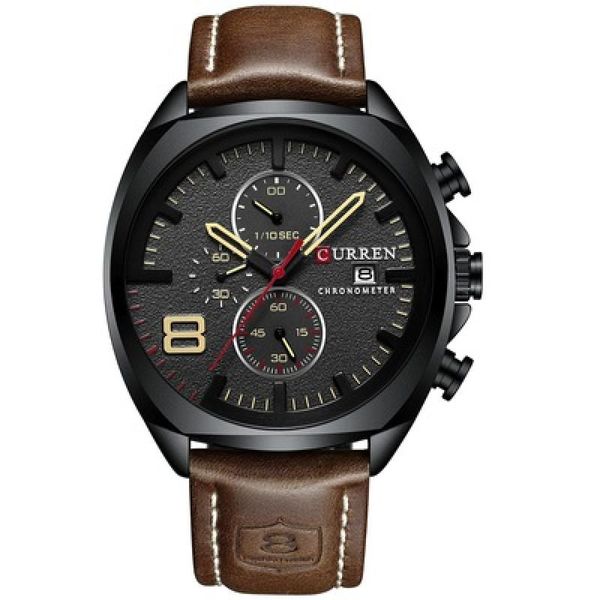 wristwatches curren fashion casual men's sport watch men analog quartz watches waterproof date military drop wrist clock, Slivery;brown
wristwatches curren fashion casual men's sport watch men analog quartz watches waterproof date military drop wrist clock, Slivery;brown
