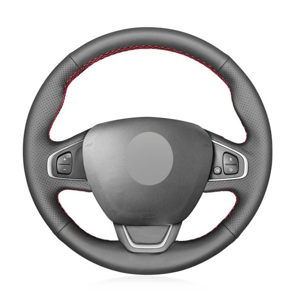 steering wheel covers black artificial leather hand-stitched no-slip car cover for clio 4 (iv) kaptur captur 2021-2021
steering wheel covers black artificial leather hand-stitched no-slip car cover for clio 4 (iv) kaptur captur 2021-2021