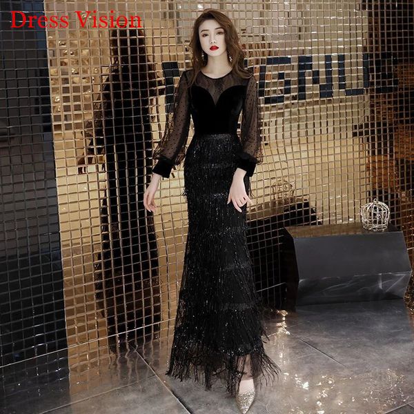 2021 black tassel long sleeves evening es robe soiree wedding party prom vestido de fiesta fe boda vnf9, White;pink
2021 black tassel long sleeves evening es robe soiree wedding party prom vestido de fiesta fe boda vnf9, White;pink