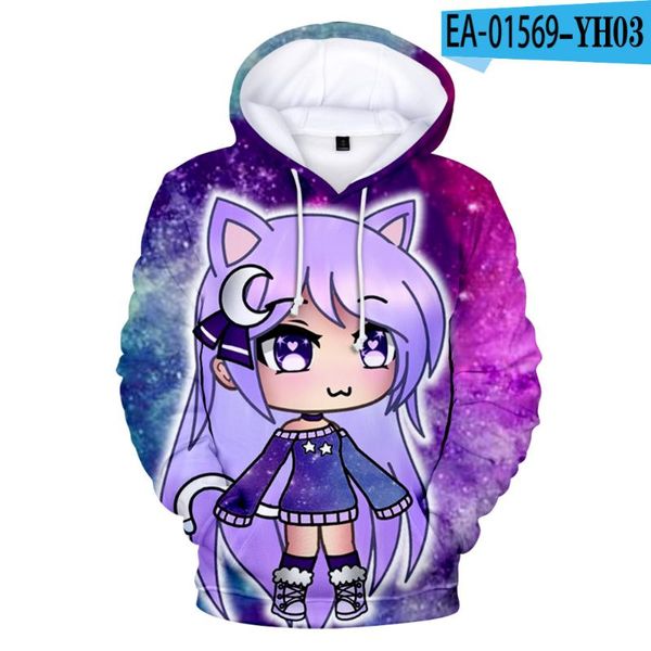 men's hoodies & sweatshirts 2021 game gacha life cool sweatshirt men/women 3d streetwear boys/girls long sleeve, Black
men's hoodies & sweatshirts 2021 game gacha life cool sweatshirt men/women 3d streetwear boys/girls long sleeve, Black
