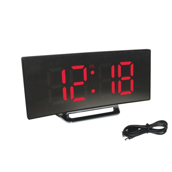 other clocks & accessories led screen home decor digital alarm clock table night model temperature display calendar mirror type snooze funct
other clocks & accessories led screen home decor digital alarm clock table night model temperature display calendar mirror type snooze funct