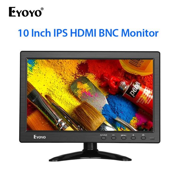 monitors eyoyo 10.1 inch ips security monitor cctv portable lapcomputer hd lcd screen 1024x600 vga bnc av usb
monitors eyoyo 10.1 inch ips security monitor cctv portable lapcomputer hd lcd screen 1024x600 vga bnc av usb