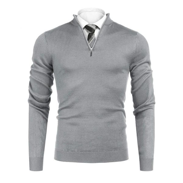 men's sweaters men autumn sweater zipper v-neck pullovers fashion solid color long sleeve slim gray knitwear sweter jersey top, White;black
men's sweaters men autumn sweater zipper v-neck pullovers fashion solid color long sleeve slim gray knitwear sweter jersey top, White;black