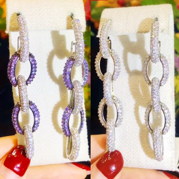 Dangle & Chandelier KellyBola Fashion Luxury Classic Zircon Splicing Earrings Female Bride High Quality Exquisite Wedding Party Daily Jewelr, Silver
Dangle & Chandelier KellyBola Fashion Luxury Classic Zircon Splicing Earrings Female Bride High Quality Exquisite Wedding Party Daily Jewelr, Silver