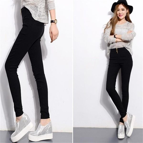 women's pants & capris 2021 high waist pencil woman's autumn black leggings elastic trousers for women female fashion clothes woma, Black;white
women's pants & capris 2021 high waist pencil woman's autumn black leggings elastic trousers for women female fashion clothes woma, Black;white