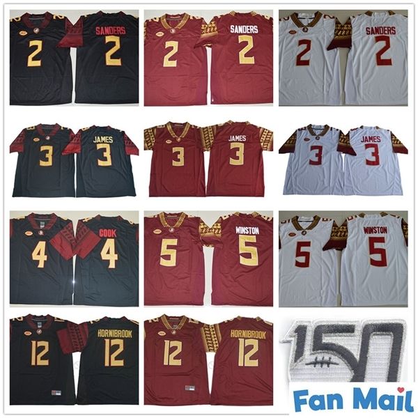 ncaa fsu 150th florida state seminoles college #2 deion sanders 3 derwin james 4 dalvin cook 5 jameis winston 12 akers hornibrook jersey, Black;red
ncaa fsu 150th florida state seminoles college #2 deion sanders 3 derwin james 4 dalvin cook 5 jameis winston 12 akers hornibrook jersey, Black;red