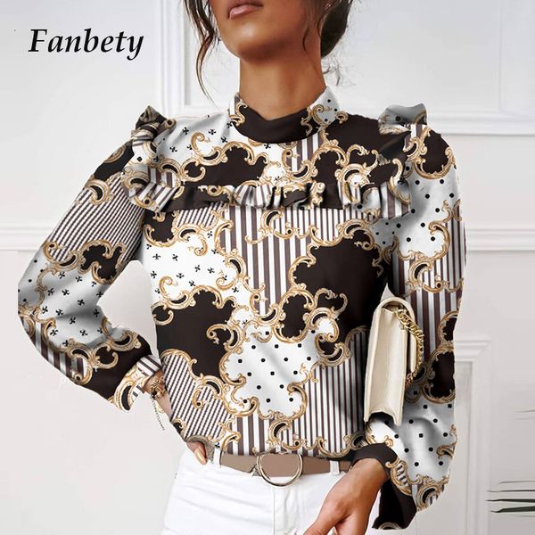 2021 new women vintage print lace ruffles blouse shirt office ladies o neck solid slim pullover autumn elegant female buttons blusas u4, White;black
2021 new women vintage print lace ruffles blouse shirt office ladies o neck solid slim pullover autumn elegant female buttons blusas u4, White;black