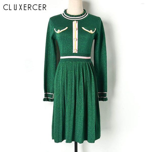 casual dresses shining green o neck sweater dress elegant butterfly sleeve women autumn midi 2021 ladies a line knit pleated, Black;gray
casual dresses shining green o neck sweater dress elegant butterfly sleeve women autumn midi 2021 ladies a line knit pleated, Black;gray