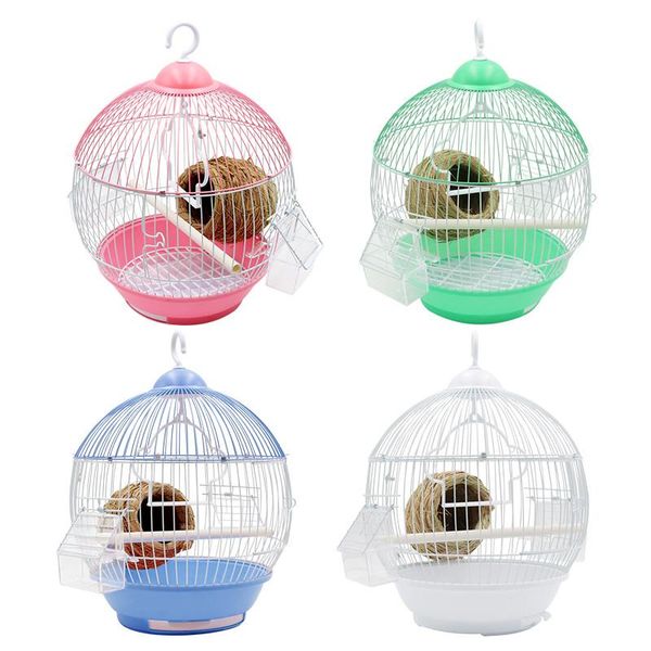 bird cages round cage with feeder full set plastic house carrier for small birds all-round ventilation can be detached
bird cages round cage with feeder full set plastic house carrier for small birds all-round ventilation can be detached