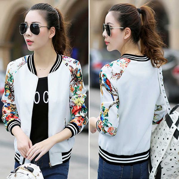 2021 new fashion summer women's bomber print jacket long sleeve basic jacket coats women casual thin slim female jackets clothes, Black
2021 new fashion summer women's bomber print jacket long sleeve basic jacket coats women casual thin slim female jackets clothes, Black