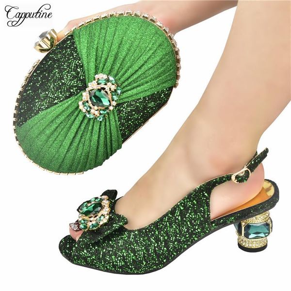 dress shoes fashion and bag set green african high heels matching sandals with clutch handbag purse pumps femmes sandales 938-36 7cm, Black
dress shoes fashion and bag set green african high heels matching sandals with clutch handbag purse pumps femmes sandales 938-36 7cm, Black