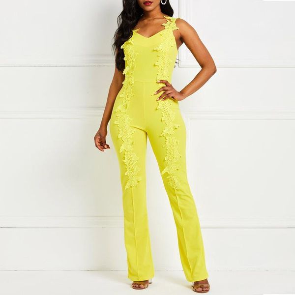 women's jumpsuits & rompers jumpsuit women summer overalls backless yellow club sleeveless ladies fashion elegant lace strap long, Black;white
women's jumpsuits & rompers jumpsuit women summer overalls backless yellow club sleeveless ladies fashion elegant lace strap long, Black;white