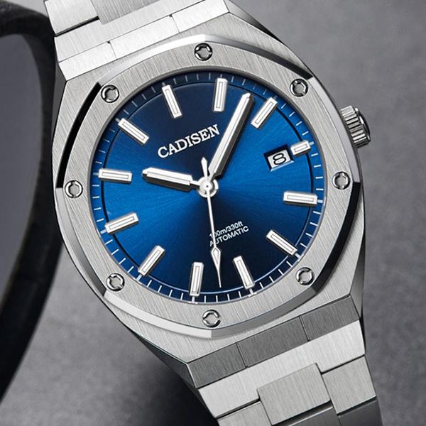 wristwatches cadisen watch men automatic mechanical tourbillon clock fashion sport diving 100atm waterproof luminous watches mens, Slivery;brown
wristwatches cadisen watch men automatic mechanical tourbillon clock fashion sport diving 100atm waterproof luminous watches mens, Slivery;brown