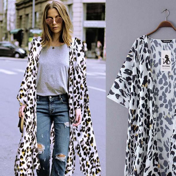 women chiffon kimono cardigan floral printed long sleeve blouse summer beach cover up long boho loose ladies shirts blusas, White
women chiffon kimono cardigan floral printed long sleeve blouse summer beach cover up long boho loose ladies shirts blusas, White