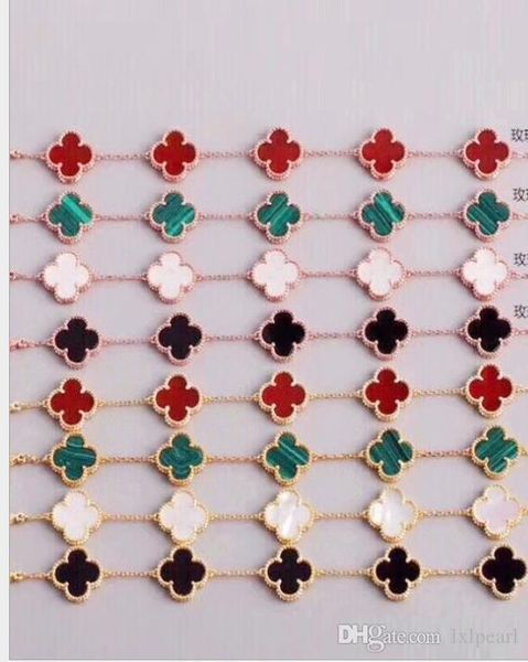 four-leaf flower 1.5 mm 18k rose gold agate tennis bracelet vc high-end brand design women's jewelry boutique stainless steel gift is n, Golden;silver
four-leaf flower 1.5 mm 18k rose gold agate tennis bracelet vc high-end brand design women's jewelry boutique stainless steel gift is n, Golden;silver