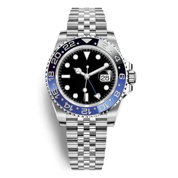 high cost effective mens gmt ii ceramic bezel watch sapphire mechanical stainless steel automatic movement watches sports self-wind wristwat, Slivery;brown
high cost effective mens gmt ii ceramic bezel watch sapphire mechanical stainless steel automatic movement watches sports self-wind wristwat, Slivery;brown