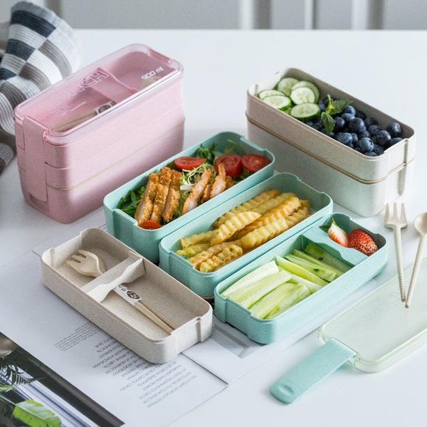 dinnerware sets 900ml storage container foodbox portable healthy material lunch box 3 layer wheat straw bento boxes microwave
dinnerware sets 900ml storage container foodbox portable healthy material lunch box 3 layer wheat straw bento boxes microwave