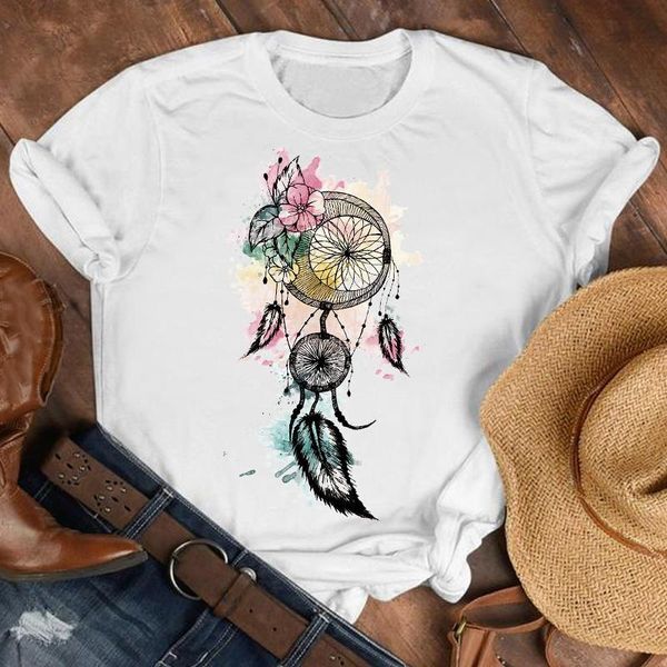 women's t-shirt women lady floral dreamcatcher cute vogue summer fall shirt clothes tshirt tee womens female print t graphic, White
women's t-shirt women lady floral dreamcatcher cute vogue summer fall shirt clothes tshirt tee womens female print t graphic, White