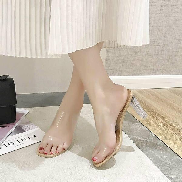 clear heels slippers women sandals summer shoes woman transparent high pumps wedding jelly buty damskie high heels 663, Black
clear heels slippers women sandals summer shoes woman transparent high pumps wedding jelly buty damskie high heels 663, Black