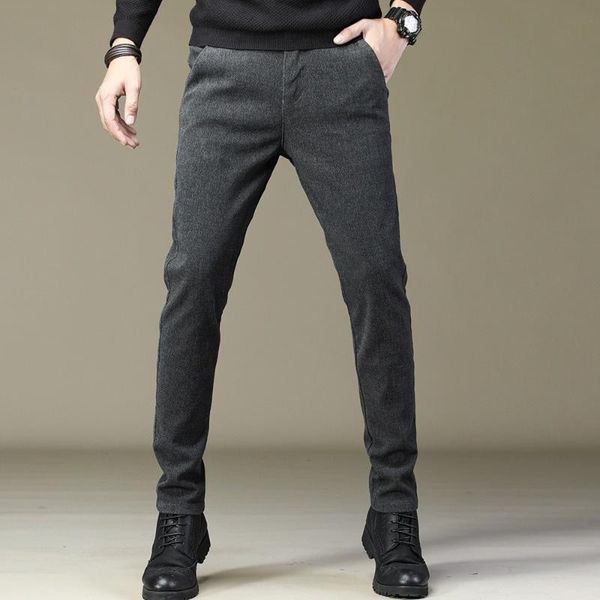 2021 summer spring men causal pants solid black handsome slim fit cotton pants male fashion long trousers clothing
2021 summer spring men causal pants solid black handsome slim fit cotton pants male fashion long trousers clothing