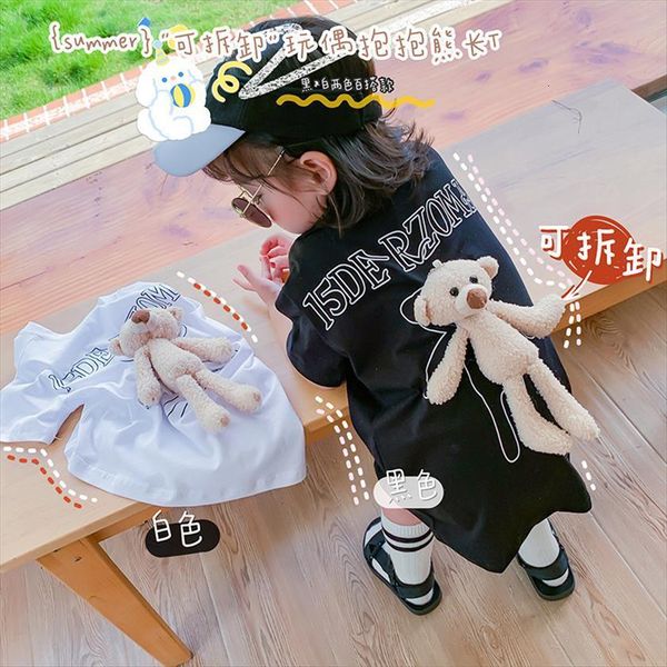 summer back bear girls girl dresses short sleeve shirt mid length t toddler cotton with letter casual dress fashion, Red;yellow
summer back bear girls girl dresses short sleeve shirt mid length t toddler cotton with letter casual dress fashion, Red;yellow