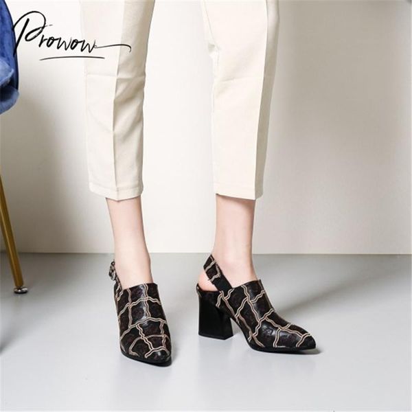 dress shoes prowow style spring summer black women pumps pointed toe buckle strap chunky heel ladies party
dress shoes prowow style spring summer black women pumps pointed toe buckle strap chunky heel ladies party
