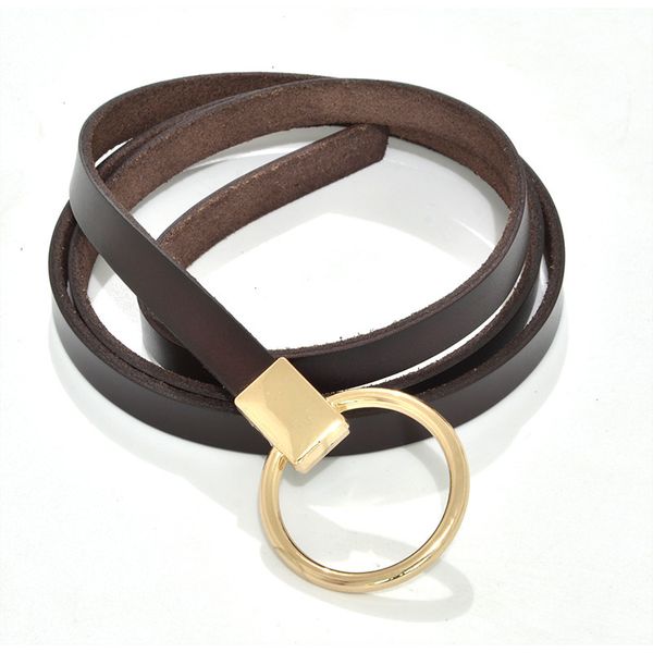 women's simple belt, women's leisure decoration, round buckle, real cow leather thin belt with skirt and coat, Black;brown
women's simple belt, women's leisure decoration, round buckle, real cow leather thin belt with skirt and coat, Black;brown