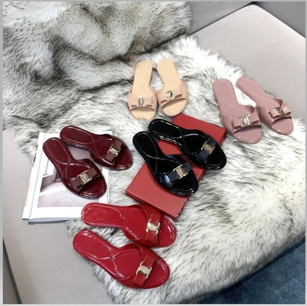 2022 designer luxury slides open-toe sandals women sandals summer flat peep-toe slippers bow tie jelly shoes outdoor beach slipper non-slip, Black
2022 designer luxury slides open-toe sandals women sandals summer flat peep-toe slippers bow tie jelly shoes outdoor beach slipper non-slip, Black