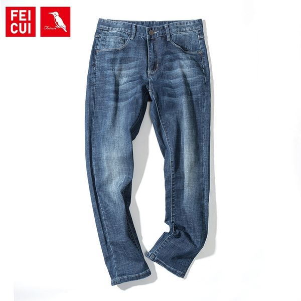 feicui summer loose blue ordinary wash casual trend medium waist micro elastic denim pants
feicui summer loose blue ordinary wash casual trend medium waist micro elastic denim pants