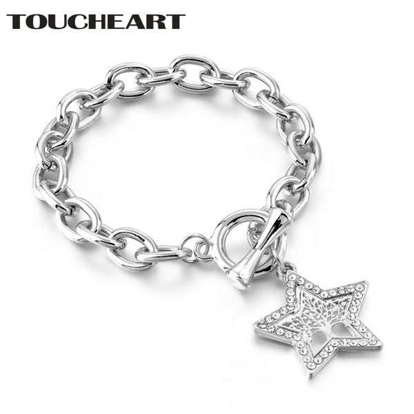 charm bracelets toucheart star pattern tree of life cuff bangles charms for women silver jewelry stainless steel sbr180155, Golden;silver
charm bracelets toucheart star pattern tree of life cuff bangles charms for women silver jewelry stainless steel sbr180155, Golden;silver