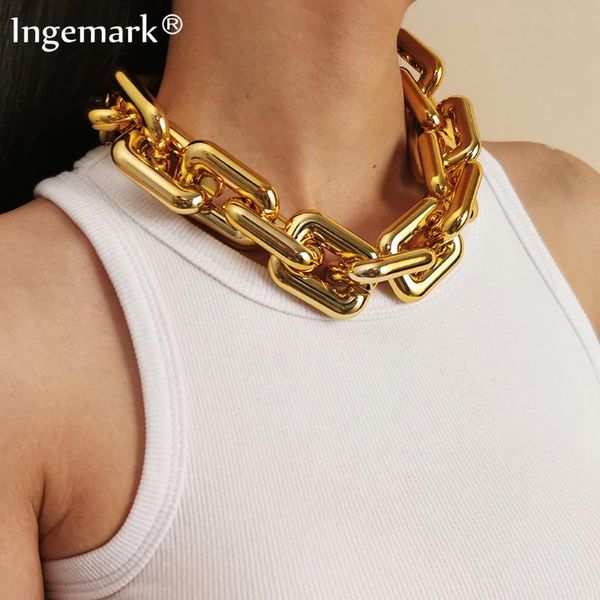 exaggerated cuban curb big chunky chain necklace women statement hip hop acrylic thick link necklace goth jewelry steampunk men, Silver
exaggerated cuban curb big chunky chain necklace women statement hip hop acrylic thick link necklace goth jewelry steampunk men, Silver
