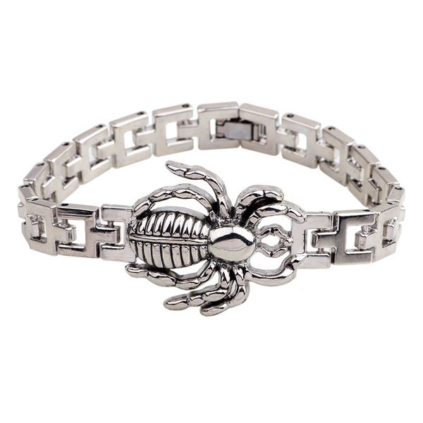 nimei's new spider alloy hand jewelry is a selling men's insect bracelet yiwu commodity, Golden;silver
nimei's new spider alloy hand jewelry is a selling men's insect bracelet yiwu commodity, Golden;silver
