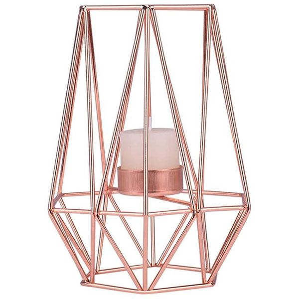 hexagon shaped candle holder geometric design light votive candelabra iron hollow candlestick vintage 
hexagon shaped candle holder geometric design light votive candelabra iron hollow candlestick vintage