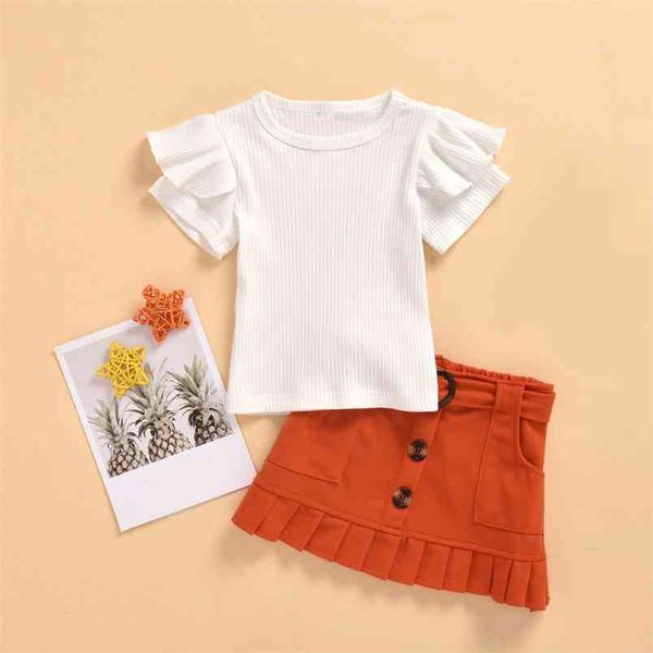 children's costumes set summer baby clothes skirt 2pcs suit kids costume for girls clothing 210528, White
children's costumes set summer baby clothes skirt 2pcs suit kids costume for girls clothing 210528, White