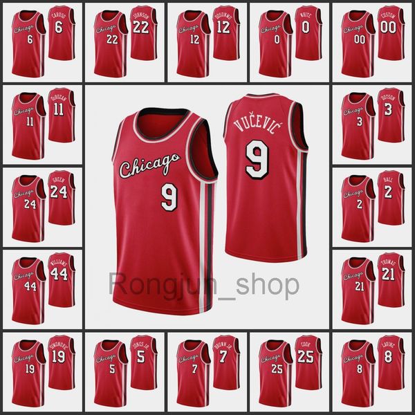 2021-22 printed chicagos men zach lavine marko simonovic coby white devon dotson demar derozan 75th anniversary bull jerseys, Black;red
2021-22 printed chicagos men zach lavine marko simonovic coby white devon dotson demar derozan 75th anniversary bull jerseys, Black;red