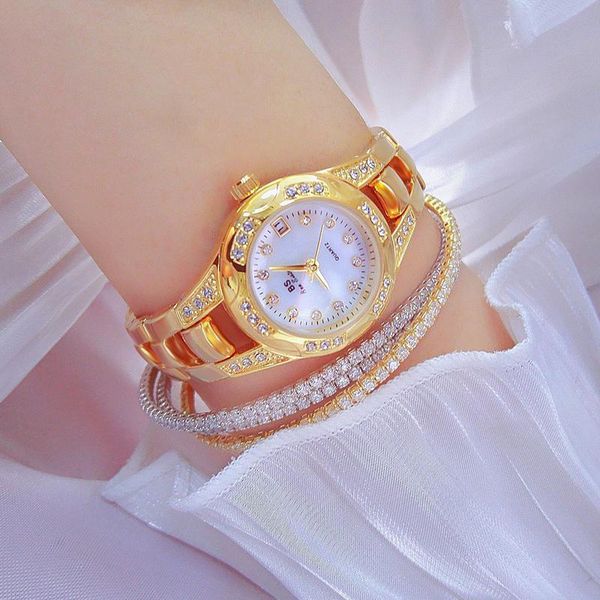 wristwatches luxury women golden watch 2021 small dial rhinestone watches famale quartz waterproof diamond drop, Slivery;brown
wristwatches luxury women golden watch 2021 small dial rhinestone watches famale quartz waterproof diamond drop, Slivery;brown