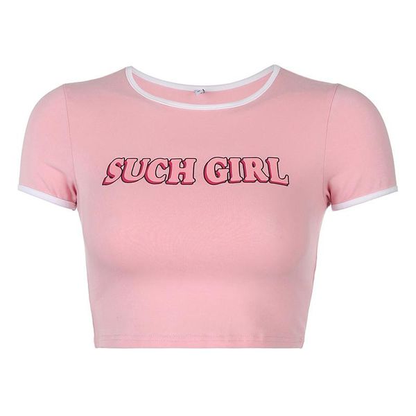 women's t-shirt women fashion short sleeve letter print stylish crop for ladies female, White
women's t-shirt women fashion short sleeve letter print stylish crop for ladies female, White