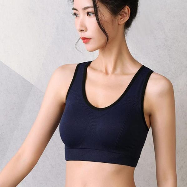 yoga outfit strappy back bras u collar resistant solid color medium support bra for gym
yoga outfit strappy back bras u collar resistant solid color medium support bra for gym