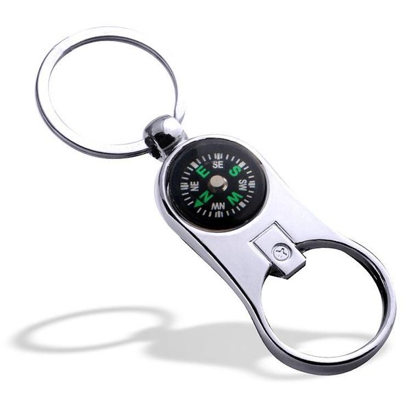 keychains creative keychain zinc alloy compass bottle opener men's promotion logo, Silver
keychains creative keychain zinc alloy compass bottle opener men's promotion logo, Silver