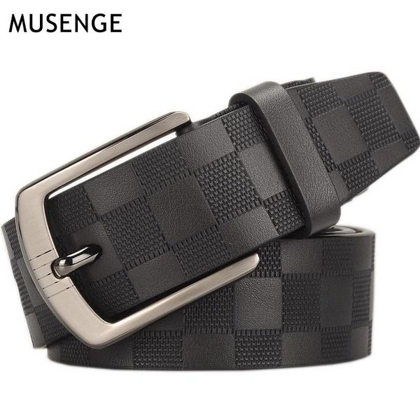 belts plaid men's leather classic belt alloy pin buckle jeans business cowhide black color dark brown, Black;brown
belts plaid men's leather classic belt alloy pin buckle jeans business cowhide black color dark brown, Black;brown