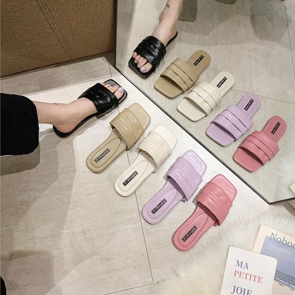 slippers women summer footwear female comfortable non-slip flip flops 2021 new fashion flat sandals ladies outdoor beach slides, Black
slippers women summer footwear female comfortable non-slip flip flops 2021 new fashion flat sandals ladies outdoor beach slides, Black
