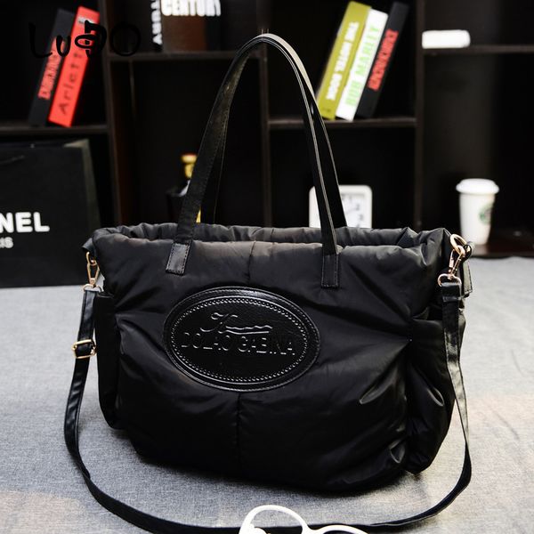 lucdo winter women handbags fashion space cotton material large package down ladies warm tote bag sac a main bolsa lj210203
lucdo winter women handbags fashion space cotton material large package down ladies warm tote bag sac a main bolsa lj210203