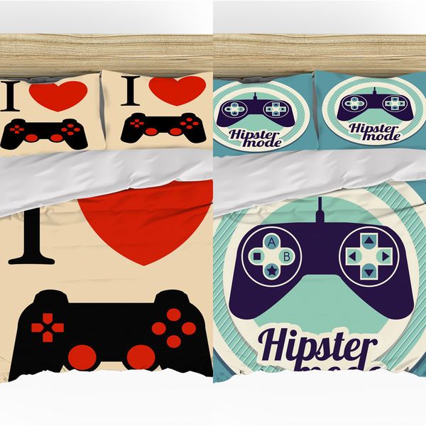 2/3 pieces cartoon game bedding set gamepad duvet cover 3d printing kids bed quilt cover bedding single double bed cover set c0223
2/3 pieces cartoon game bedding set gamepad duvet cover 3d printing kids bed quilt cover bedding single double bed cover set c0223